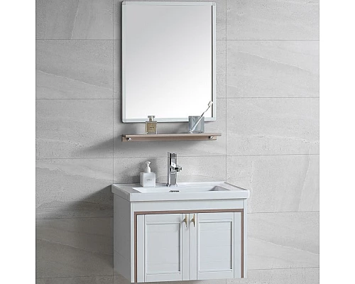 Заказать Комплект мебели для ванной River Amalia 705 BG 10000003942 Белый Бежевый в магазине сантехники Santeh-Crystal.ru