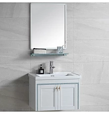 Комплект мебели для ванной River Amalia 705 BU 10000003938 Белый Голубой