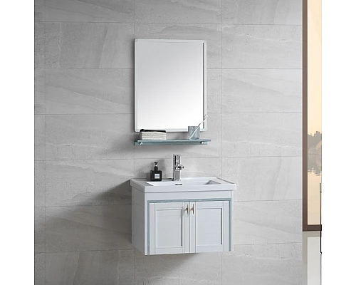 Купить Комплект мебели для ванной River Amalia 705 BU 10000003938 Белый Голубой в магазине сантехники Santeh-Crystal.ru