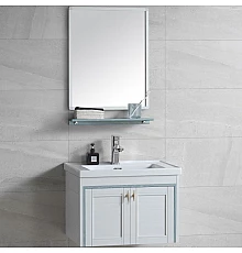 Комплект мебели для ванной River Amalia 805 BU 10000003939 Белый Голубой