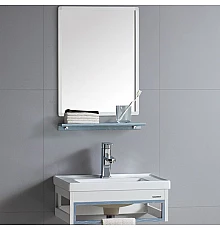 Комплект мебели для ванной River Laura 505 BU 10000003945 Белый Голубой