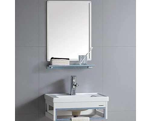 Купить Комплект мебели для ванной River Laura 505 BU 10000003945 Белый Голубой в магазине сантехники Santeh-Crystal.ru