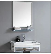 Комплект мебели для ванной River Laura 605 BU 10000003946 Белый Голубой