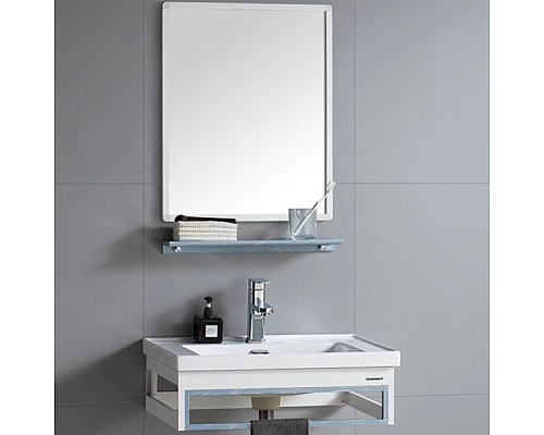 Заказать Комплект мебели для ванной River Laura 605 BU 10000003946 Белый Голубой в магазине сантехники Santeh-Crystal.ru