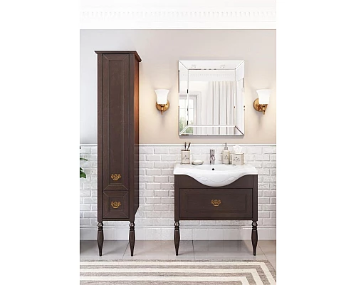 Заказать Шкаф пенал Roca America Evolution L 40 ZRU9302948 R Дуб темный шоколад в магазине сантехники Santeh-Crystal.ru