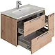 Заказать Тумба под раковину Roca Lago 80 857296444 подвесная Светлый дуб в магазине сантехники Santeh-Crystal.ru