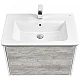 Приобрести Тумба под раковину Roca Ronda 70 ZRU9303003 подвесная Бетон Белый матовый в магазине сантехники Santeh-Crystal.ru