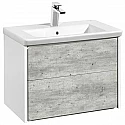 Тумба под раковину Roca Ronda 70 ZRU9303003 подвесная Бетон Белый матовый Тумба под раковину Roca Ronda 70 ZRU9303003 подвесная Бетон Белый матовый