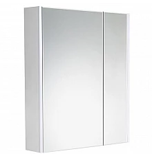 Зеркальный шкаф Roca Ronda 70 ZRU9303008 с подсветкой Бетон Белый матовый
