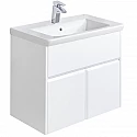 Тумба под раковину Roca Up 60 ZRU9303010 подвесная Белый глянец
