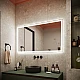 Купить Зеркало Sancos City 120 CI1200 с подсветкой с сенсорным выключателем в магазине сантехники Santeh-Crystal.ru