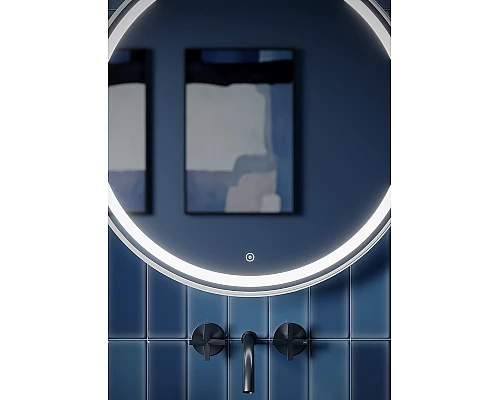 Заказать Зеркало Sancos Dames 65 DA650W с подсветкой Белое с сенсорным выключателем в магазине сантехники Santeh-Crystal.ru