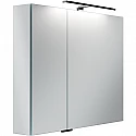 Зеркальный шкаф Sancos Hilton 90 Z900 с подсветкой Серый Зеркальный шкаф Sancos Hilton 90 Z900 с подсветкой Серый