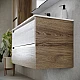 Приобрести Тумба под раковину Sancos Libra 120 LB120-2ECH подвесная Дуб чарльстон в магазине сантехники Santeh-Crystal.ru