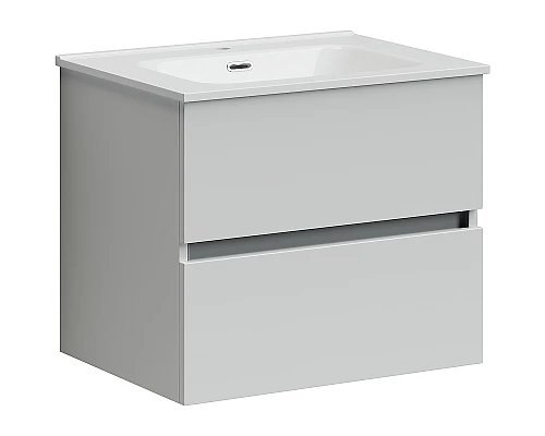 Заказать Тумба под раковину Sancos Urban 60 UR60W подвесная Белый глянец в магазине сантехники Santeh-Crystal.ru