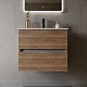 Купить Тумба под раковину Sancos Urban 80 UR80EG подвесная Дуб Галифакс натуральный в магазине сантехники Santeh-Crystal.ru