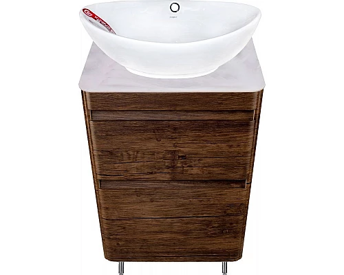 Заказать Тумба под раковину Style Line Атлантика Люкс Plus 60 СС-00002207 Старое дерево в магазине сантехники Santeh-Crystal.ru