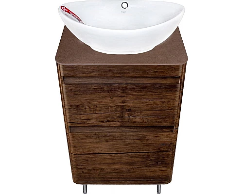 Заказать Тумба под раковину Style Line Атлантика Люкс Plus 60 СС-00002207 Старое дерево в магазине сантехники Santeh-Crystal.ru