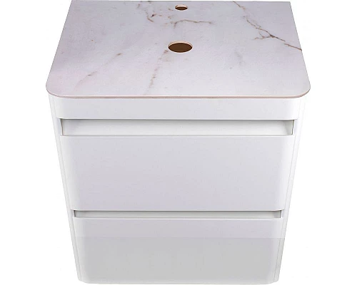 Купить Тумба под раковину Style Line Атлантика Люкс Plus 60 СС-00002206 подвесная Антискрейч в магазине сантехники Santeh-Crystal.ru