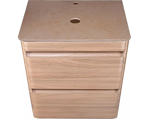 Купить Тумба под раковину Style Line Атлантика Люкс Plus 60 СС-00002217 подвесная Ясень перламутр в магазине сантехники Santeh-Crystal.ru