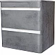 Заказать Тумба под раковину Style Line Атлантика Люкс Plus 70 СС-00002282 подвесная Темный бетон в магазине сантехники Santeh-Crystal.ru