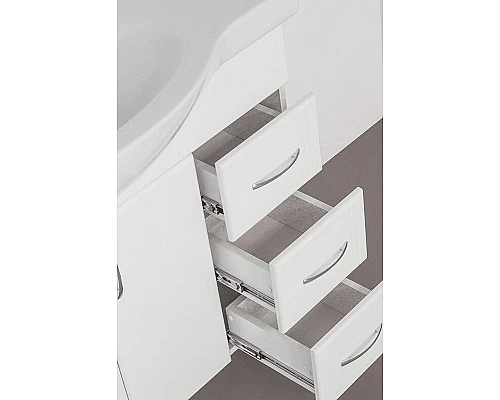 Купить Тумба под раковину Style Line Эко Стандарт 82 R ЛС-00000109 Белая в магазине сантехники Santeh-Crystal.ru