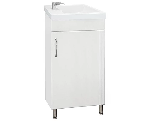 Купить Тумба под раковину Style Line Эко Стандарт 1 Комо 40 Белый глянец в магазине сантехники Santeh-Crystal.ru