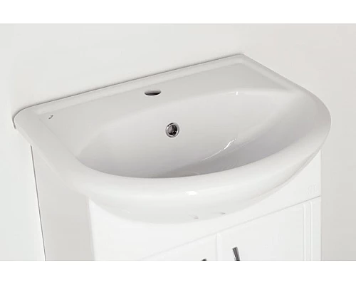 Купить Тумба под раковину Style Line Эко Стандарт 9 Уют 55 Белый глянец в магазине сантехники Santeh-Crystal.ru