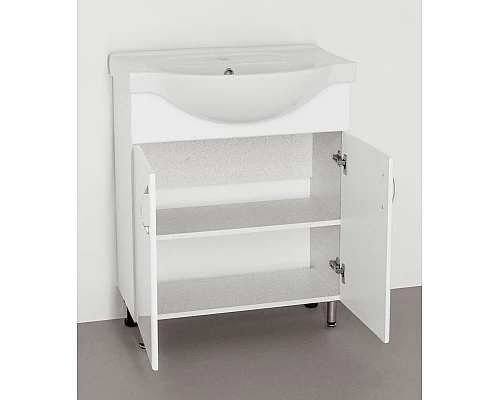 Заказать Тумба под раковину Style Line Эко Стандарт 23 Эрика 70 Белый глянец в магазине сантехники Santeh-Crystal.ru