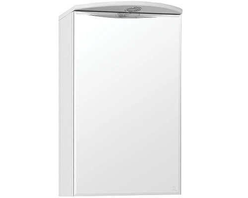 Купить Зеркальный шкаф Style Line Эко стандарт Альтаир 40 С с подсветкой Белый в магазине сантехники Santeh-Crystal.ru