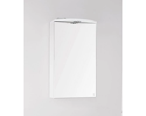 Купить Зеркальный шкаф Style Line Эко стандарт Альтаир 40 С с подсветкой Белый в магазине сантехники Santeh-Crystal.ru