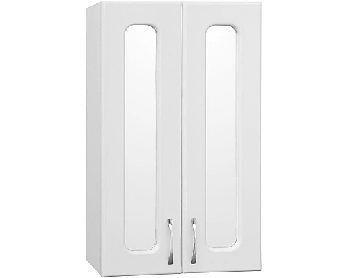 Купить Подвесной шкаф Style Line Эко Стандарт 48 со стеклом Белый глянец в магазине сантехники Santeh-Crystal.ru