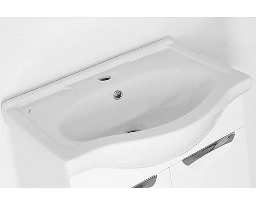 Купить Тумба под раковину Style Line Жасмин 60 Белый глянец в магазине сантехники Santeh-Crystal.ru