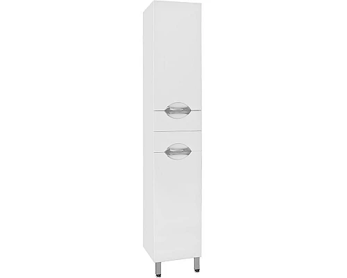 Заказать Шкаф пенал Style Line Жасмин 36 Белый глянец в магазине сантехники Santeh-Crystal.ru