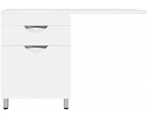 Приобрести Тумба под раковину Style Line Жасмин 120 с 1 ящиком Белая в магазине сантехники Santeh-Crystal.ru