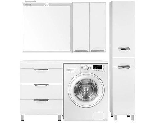 Приобрести Подвесной шкаф Style Line Жасмин 50 Белый в магазине сантехники Santeh-Crystal.ru