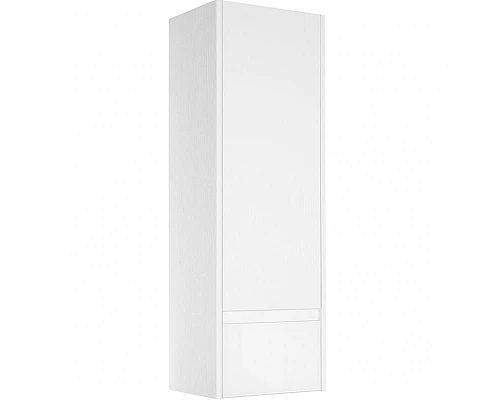 Купить Шкаф пенал Style Line 36 Plus ЛС-00000672 подвесной Белая Осина Белый лакобель в магазине сантехники Santeh-Crystal.ru