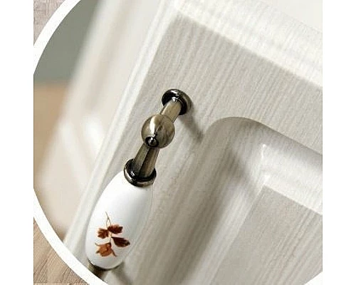 Заказать Зеркало со шкафом Style Line Олеандр 2 Люкс 75 ЛС-00000203 с подсветкой Рельеф пастель в магазине сантехники Santeh-Crystal.ru