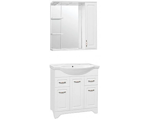 Заказать Тумба под раковину Style Line Олеандр 2 Люкс 75 ЛС-00000048 Белая в магазине сантехники Santeh-Crystal.ru