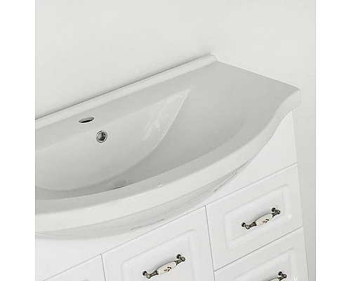 Заказать Тумба под раковину Style Line Олеандр-2 100 Люкс Белый в магазине сантехники Santeh-Crystal.ru