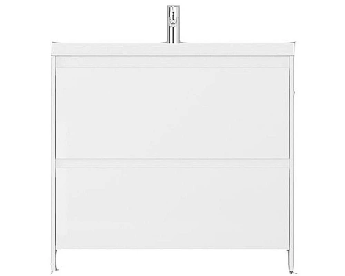 Приобрести Тумба под раковину Velvex Klaufs 80 tnKLA.80.2Y-616.216 напольная Белая в магазине сантехники Santeh-Crystal.ru