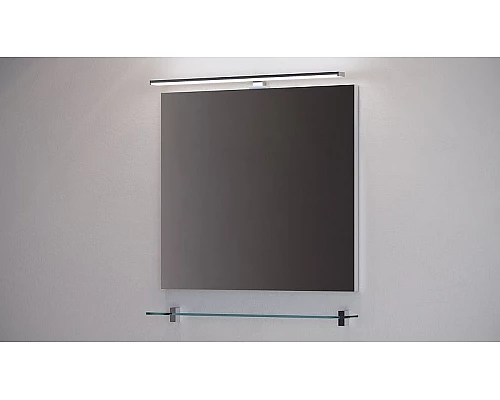 Приобрести Зеркало Velvex Klaufs 80 zkKLA.80-14 с подсветкой и с сенсорным выключателем в магазине сантехники Santeh-Crystal.ru