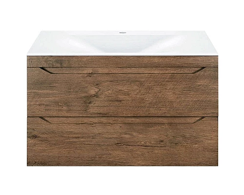 Купить Тумба под раковину Vincea Fine 80 VMC-2F800VO подвесная V.Oak в магазине сантехники Santeh-Crystal.ru