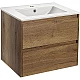 Купить Тумба под раковину Vincea Gio 60 VMC-2G600TO подвесная T.Oak в магазине сантехники Santeh-Crystal.ru