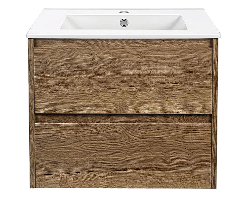 Купить Тумба под раковину Vincea Gio 60 VMC-2G600TO подвесная T.Oak в магазине сантехники Santeh-Crystal.ru