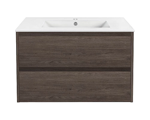 Купить Тумба под раковину Vincea Gio 80 VMC-2G800RO подвесная R.Oak в магазине сантехники Santeh-Crystal.ru