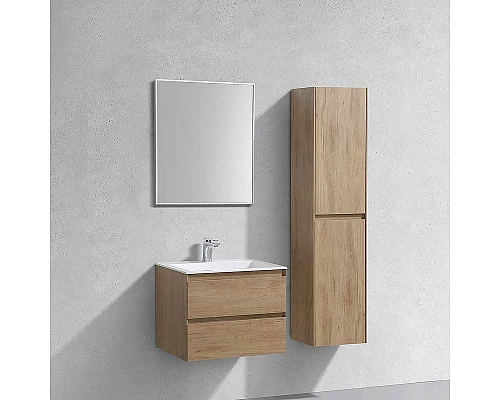 Приобрести Тумба под раковину Vincea Luka 60 VMC-2L600NO подвесная N.Oak в магазине сантехники Santeh-Crystal.ru