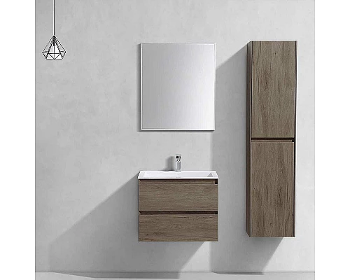 Приобрести Тумба под раковину Vincea Luka 60 VMC-2L600RO подвесная R.Oak в магазине сантехники Santeh-Crystal.ru