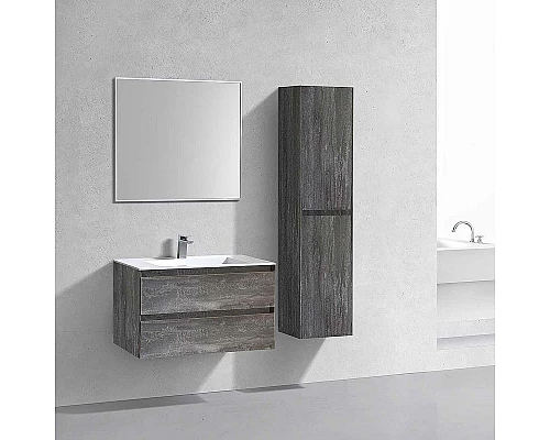 Заказать Тумба под раковину Vincea Luka 80 VMC-2L800GS подвесная G.Stone в магазине сантехники Santeh-Crystal.ru