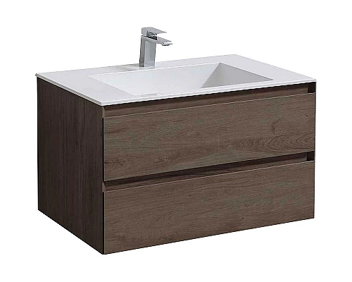 Приобрести Тумба под раковину Vincea Luka 80 VMC-2L800RO подвесная R.Oak в магазине сантехники Santeh-Crystal.ru